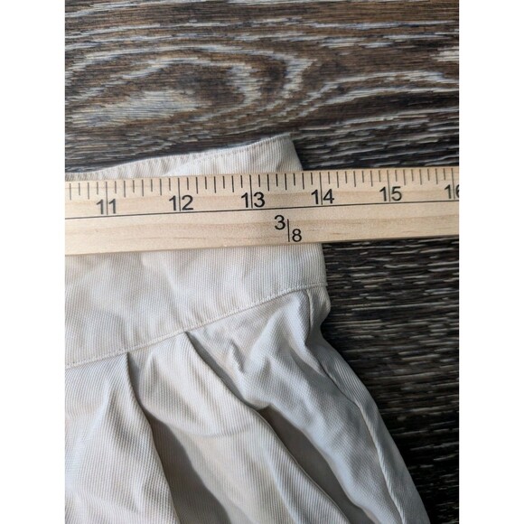 A Love A Women's Beige Wide Leg Pleated Pants Size 6 - Picture 6 of 8